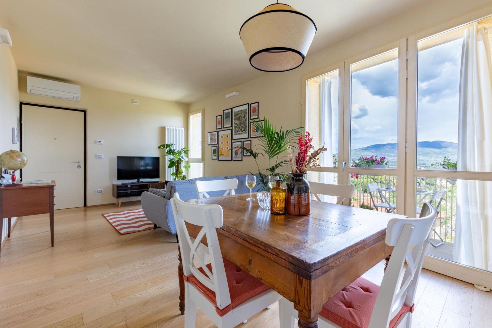 Gladys, Appartamento Con Vista A Fiesole Exteriör bild