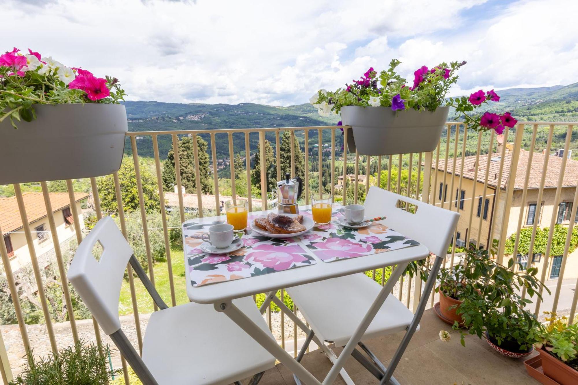 Gladys, Appartamento Con Vista A Fiesole Exteriör bild