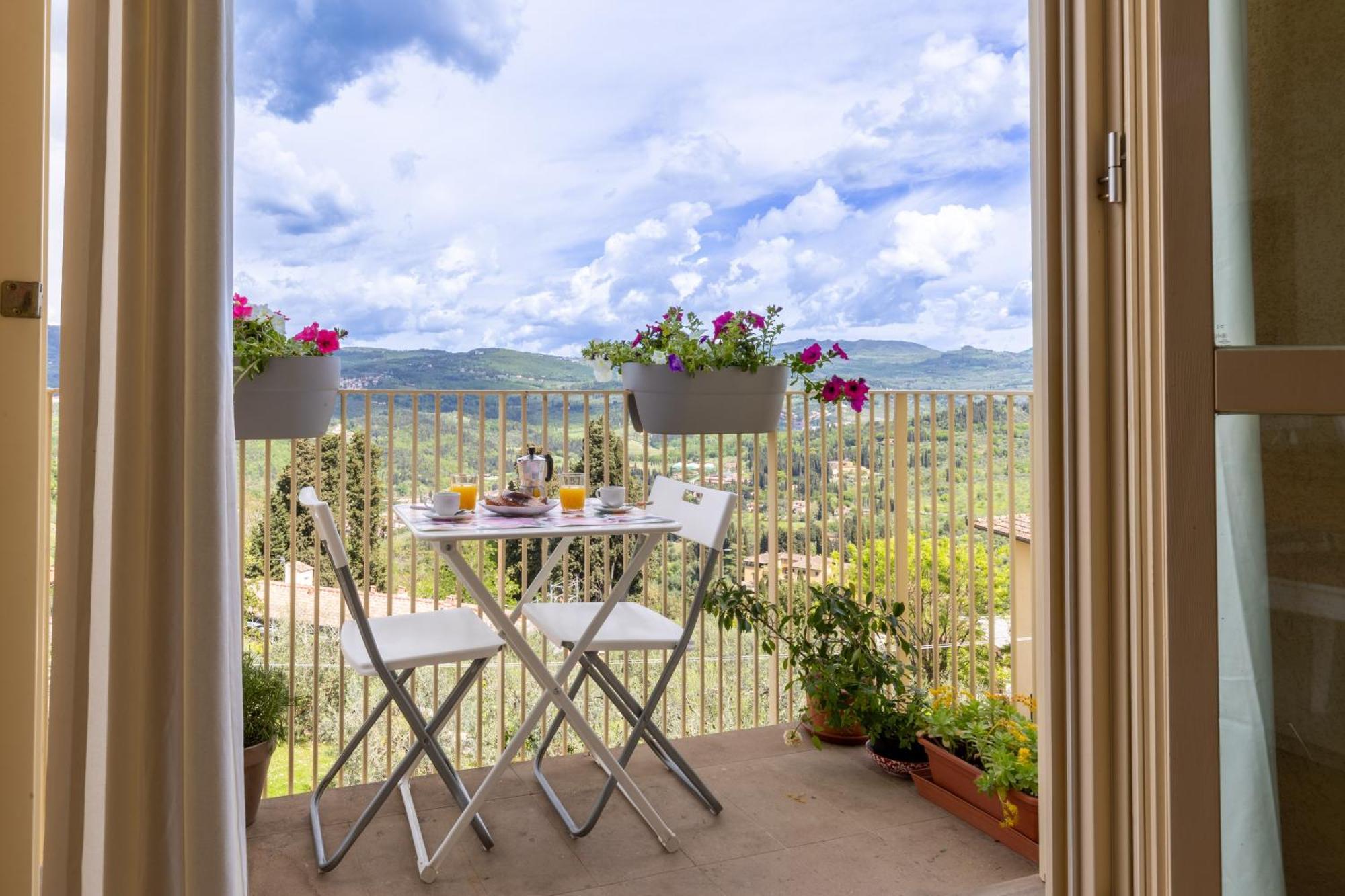 Gladys, Appartamento Con Vista A Fiesole Exteriör bild
