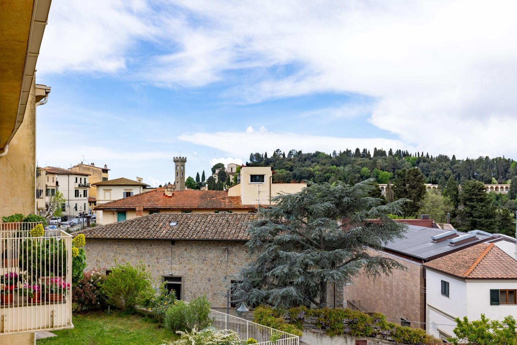 Gladys, Appartamento Con Vista A Fiesole Exteriör bild